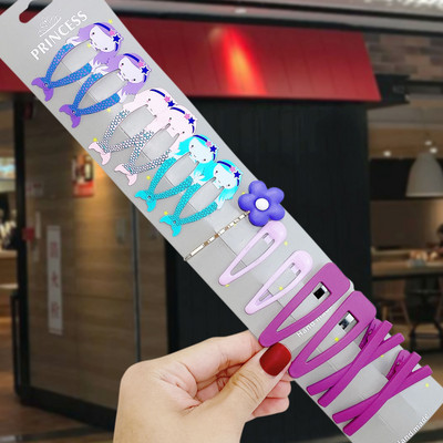 13/16 vnt./rinkinys Merginos Mielos animaciniai filmukai Gyvūnai Vaisiai Plaukų segtukai Vaikai Mieli Plaukų segtukai Vaikiški Plaukų Priedai Galvos apdangalai