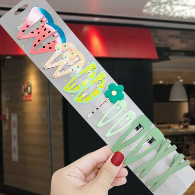 13/16 vnt./rinkinys Merginos Mielos animaciniai filmukai Gyvūnai Vaisiai Plaukų segtukai Vaikai Mieli Plaukų segtukai Vaikiški Plaukų Priedai Galvos apdangalai