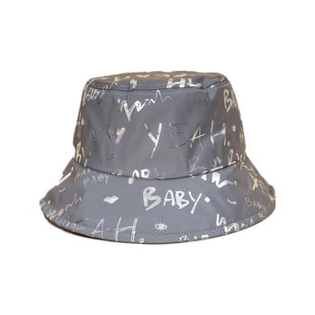 ΝΕΟ αντανακλαστικό Fisherman\'s Hat Ανδρικά Καπέλα Bucket Night Reflect Light Γυναικείες Punk Rock Hip Hop Caps Sun Fisherman Cap