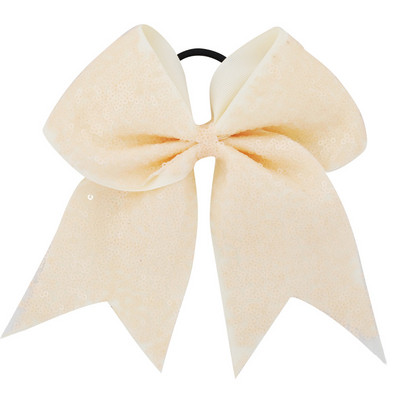 Arc pentru majorete cu paiete pentru fete de 8 inch, benzi elastice de păr din grosgrain, fundă de păr, pentru copii, copii, femei, accesorii de păr