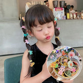 Djevojčice Slatki crtani cvjetovi Gumice za palčeve Gumice Dječje slatke gumice za kosu Dječji dodaci za kosu