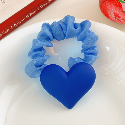 2022. Dječje slatke gume Akrilne gumene trake u obliku srca Djevojčice Lijepe slatke elastične trake za kosu Dječji dodaci za kosu