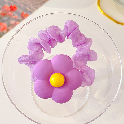 2022. Dječje slatke gume Akrilne gumene trake u obliku srca Djevojčice Lijepe slatke elastične trake za kosu Dječji dodaci za kosu