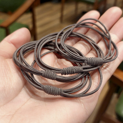 10 ks dámske elastické vlasové pásky do copu, gumičky do vlasov pre dievčatá, detské vlasové doplnky