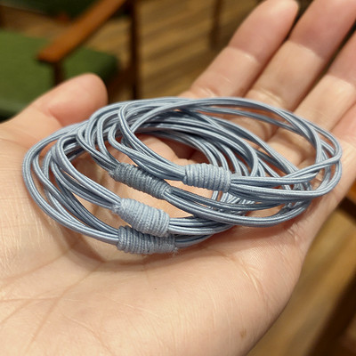 10 ks dámske elastické vlasové pásky do copu, gumičky do vlasov pre dievčatá, detské vlasové doplnky