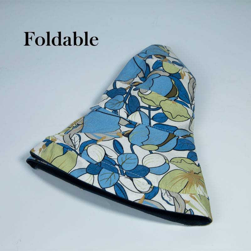 2023. Proljeće Ljeto Print Reverzibilni šešir za sunčanje i plažu Ženska djevojka Putovanje na otvorenom, Odmor, ribarska kapa Široki obod Šešir sa šiltom od 12,5 cm