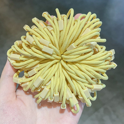 Otprilike 3 cm 100 komada DIY dodaci za kosu Ukrasi Djevojčice Djece Žene Elastična gumica za kosu Uže za vezivanje Prsten Pokrivala za glavu Škrucke