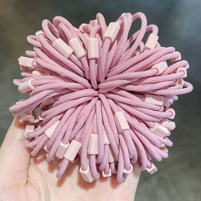 Otprilike 3 cm 100 komada DIY dodaci za kosu Ukrasi Djevojčice Djece Žene Elastična gumica za kosu Uže za vezivanje Prsten Pokrivala za glavu Škrucke