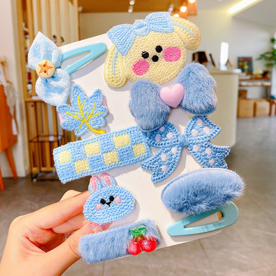 8/10PC/Set Nove modne kopče za kosu za lijepe djevojke, kopče za kosu, slatki crtani uzorak, dječje BB ukosnice, dodaci za kosu, ukrasi, odijelo