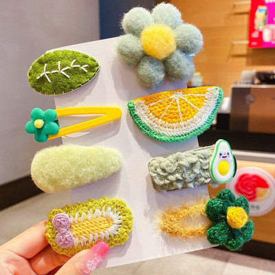 8/10PC/Set Nove modne kopče za kosu za lijepe djevojke, kopče za kosu, slatki crtani uzorak, dječje BB ukosnice, dodaci za kosu, ukrasi, odijelo