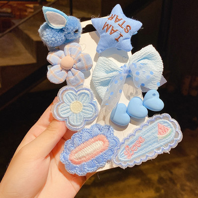 8/10PC/Set Nove modne kopče za kosu za lijepe djevojke, kopče za kosu, slatki crtani uzorak, dječje BB ukosnice, dodaci za kosu, ukrasi, odijelo