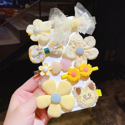 8/10PC/Set Nove modne kopče za kosu za lijepe djevojke, kopče za kosu, slatki crtani uzorak, dječje BB ukosnice, dodaci za kosu, ukrasi, odijelo