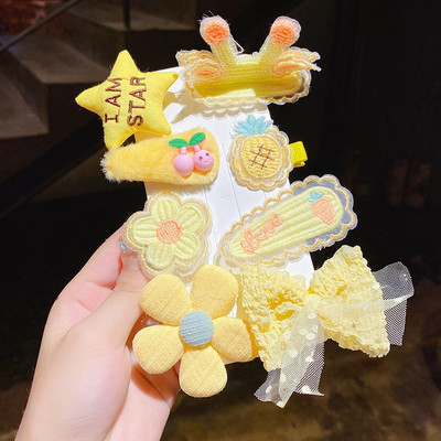 8/10PC/Set Nove modne kopče za kosu za lijepe djevojke, kopče za kosu, slatki crtani uzorak, dječje BB ukosnice, dodaci za kosu, ukrasi, odijelo