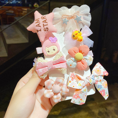 8/10PC/Set Nove modne kopče za kosu za lijepe djevojke, kopče za kosu, slatki crtani uzorak, dječje BB ukosnice, dodaci za kosu, ukrasi, odijelo