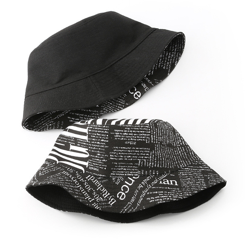 Naujos moteriškos kepuraitės laikraščio dizaino medvilninis dangtelis moterims lauko kepuraitė nuo saulės, moteriška Panamos kepurė