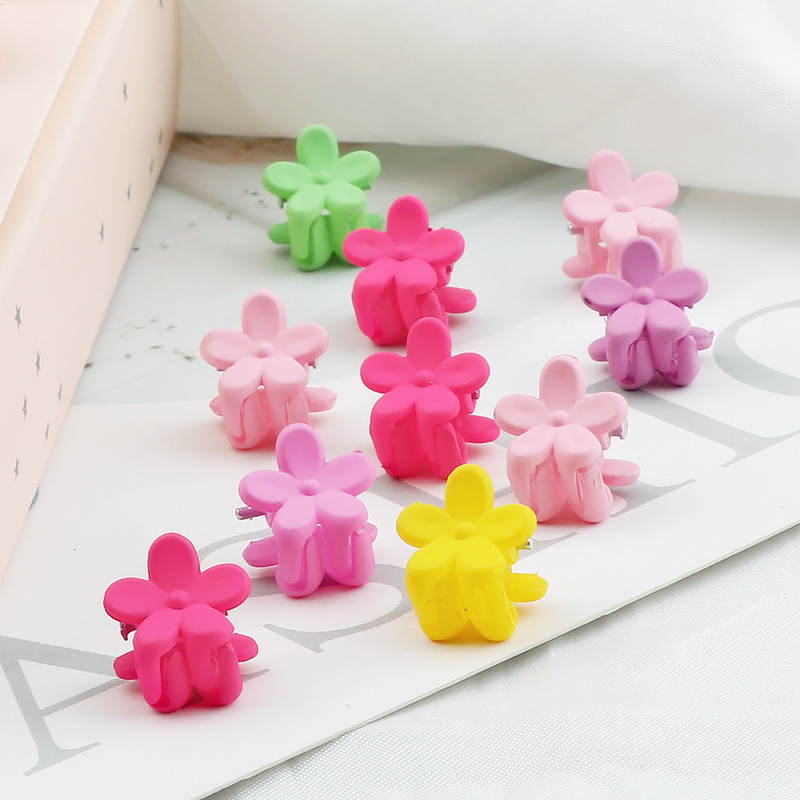 100 buc. Mini gheare de păr colorate, coroană de flori drăguță, ac de păr cu stea, cleme de păr cu ridicata pentru copii, accesorii pentru păr pentru copii, cadouri