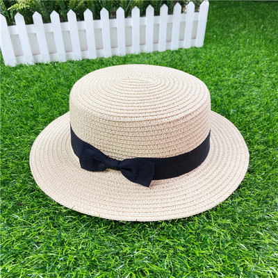 Nyári női sapkák divatos strandkalap lapos karimájú női alkalmi panama kalap Lady klasszikus Gorros visor szalmakalap női Fedora