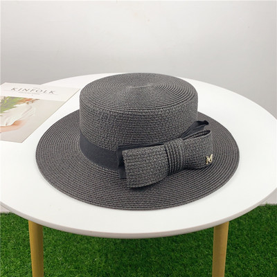 Nyári női sapkák divatos strandkalap lapos karimájú női alkalmi panama kalap Lady klasszikus Gorros visor szalmakalap női Fedora