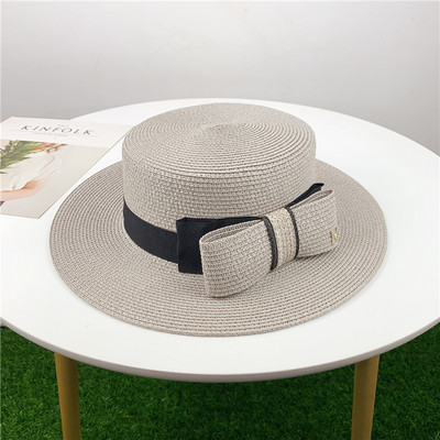 Nyári női sapkák divatos strandkalap lapos karimájú női alkalmi panama kalap Lady klasszikus Gorros visor szalmakalap női Fedora