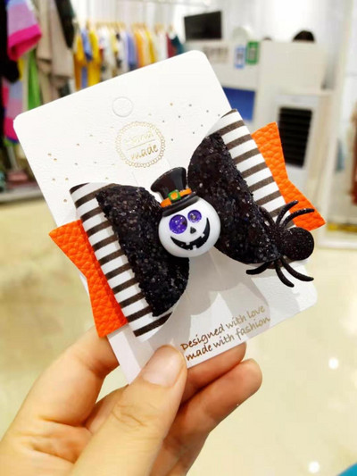 Thumbelina Helovino vakarėlio lankeliai plaukams Blizgantys plaukų lankeliai su segtuku Dance Party Bow Plaukų segtukai Merginų plaukų segtukai Plaukų aksesuarai