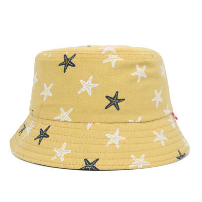 Pălărie de pescar pentru copii de vară Pălărie pliabilă cu găleată din desene animate Pălării cu găleată de stradă Hip Hop Căciuli de pescuit cu imprimeu de urs vintage