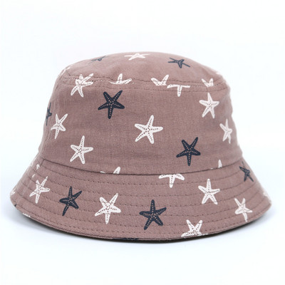 Pălărie de pescar pentru copii de vară Pălărie pliabilă cu găleată din desene animate Pălării cu găleată de stradă Hip Hop Căciuli de pescuit cu imprimeu de urs vintage