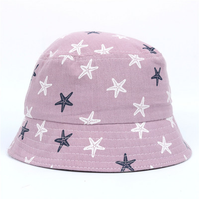 Pălărie de pescar pentru copii de vară Pălărie pliabilă cu găleată din desene animate Pălării cu găleată de stradă Hip Hop Căciuli de pescuit cu imprimeu de urs vintage