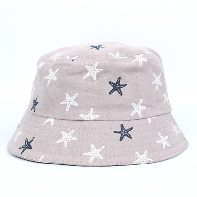 Pălărie de pescar pentru copii de vară Pălărie pliabilă cu găleată din desene animate Pălării cu găleată de stradă Hip Hop Căciuli de pescuit cu imprimeu de urs vintage
