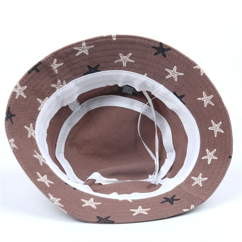 Pălărie de pescar pentru copii de vară Pălărie pliabilă cu găleată din desene animate Pălării cu găleată de stradă Hip Hop Căciuli de pescuit cu imprimeu de urs vintage