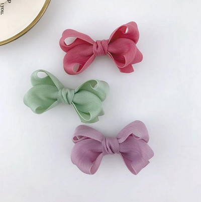 Design nou Agrafe de păr cu fundă dulce Agrafă de păr Agrafe de păr pentru copii Accesorii de păr pentru femei Copii Accesorii de păr la modă minunată