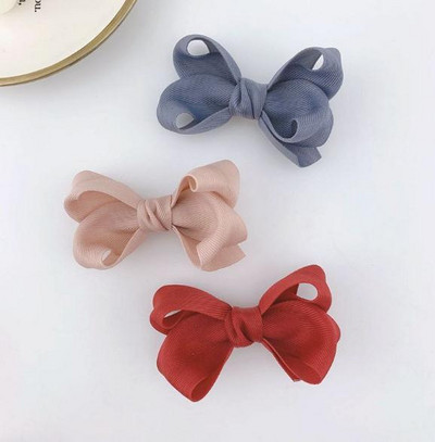 Design nou Agrafe de păr cu fundă dulce Agrafă de păr Agrafe de păr pentru copii Accesorii de păr pentru femei Copii Accesorii de păr la modă minunată