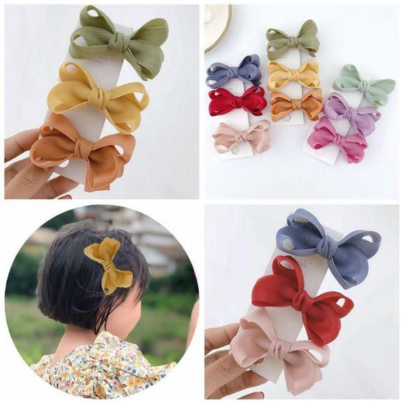 Design nou Agrafe de păr cu fundă dulce Agrafă de păr Agrafe de păr pentru copii Accesorii de păr pentru femei Copii Accesorii de păr la modă minunată