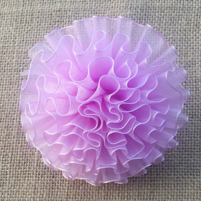 2gab Bleum Home Hair Braider Barrettes lielas mežģīnes ar rokām darinātas puķes Matu sprādzes bērniem Modes matu sprādzes Matu rokturi Dāvana meitenēm