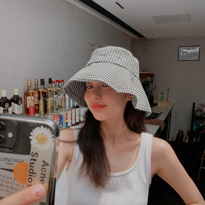 Moteriška nauja plataus krašto languota mergaičių skrybėlė su saulės paplūdimiu moterims skirta kepurė nuo saulės