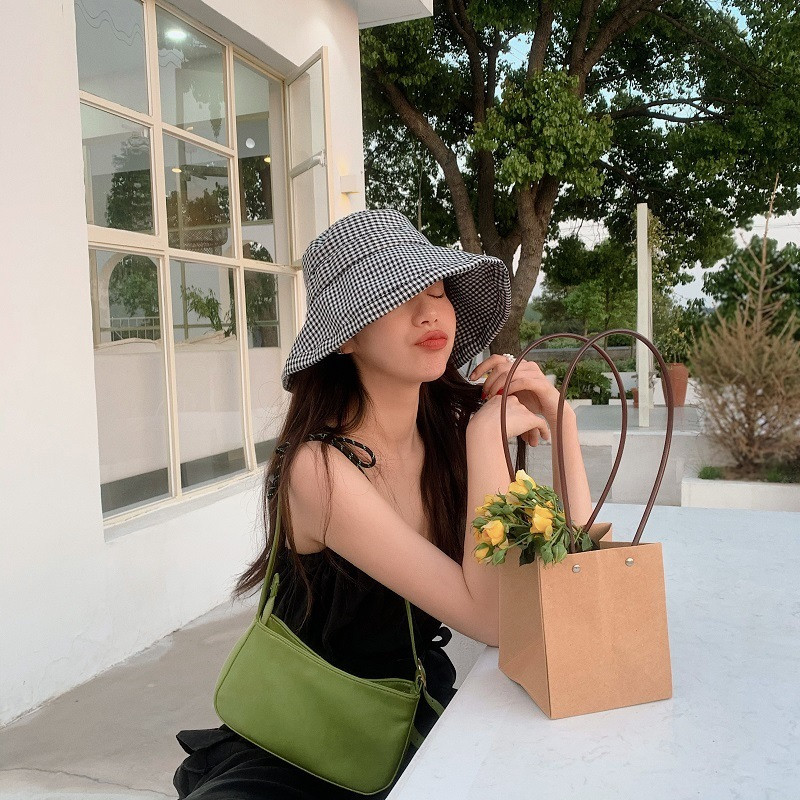 Moteriška nauja plataus krašto languota mergaičių skrybėlė su saulės paplūdimiu moterims skirta kepurė nuo saulės