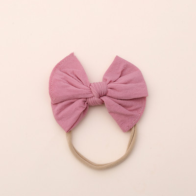 Aranyos baba nylon fejpánt puha sztreccs masni hajpánt újszülött fejfedő csípős fejpántok gyerekeknek baba hajkiegészítők