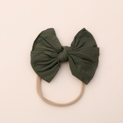 Aranyos baba nylon fejpánt puha sztreccs masni hajpánt újszülött fejfedő csípős fejpántok gyerekeknek baba hajkiegészítők