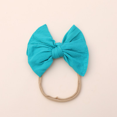 Aranyos baba nylon fejpánt puha sztreccs masni hajpánt újszülött fejfedő csípős fejpántok gyerekeknek baba hajkiegészítők