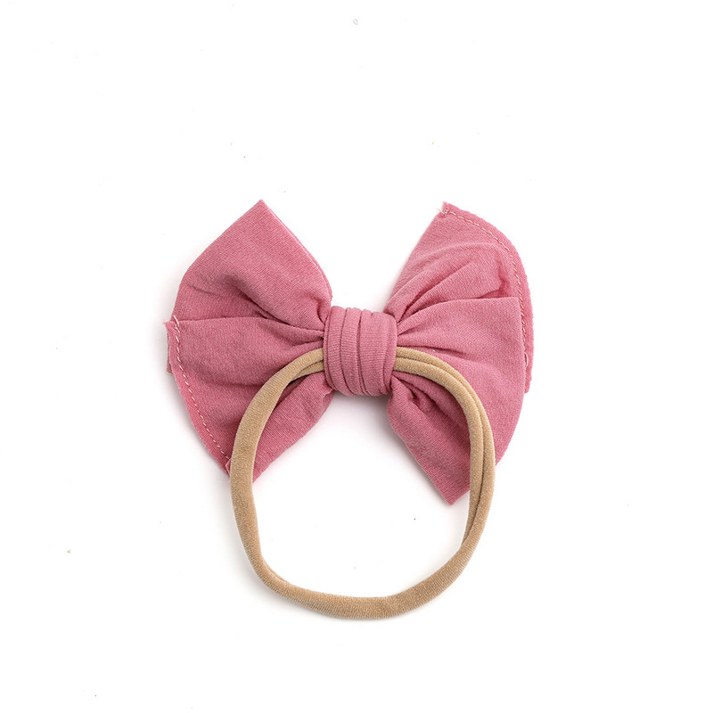 Aranyos baba nylon fejpánt puha sztreccs masni hajpánt újszülött fejfedő csípős fejpántok gyerekeknek baba hajkiegészítők