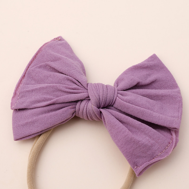 Aranyos baba nylon fejpánt puha sztreccs masni hajpánt újszülött fejfedő csípős fejpántok gyerekeknek baba hajkiegészítők