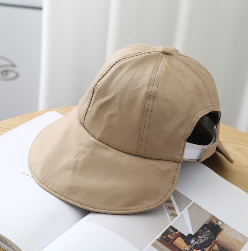 Suvine laia äärega päikesemüts, hobusesaba, reguleeritavad mütsid meestele Naistele kokkupandavad rannamütsid pehmed kiiresti kuivavad visiirid Fisherman Cap