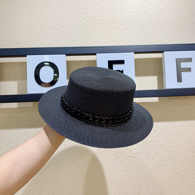 Ljetni ženski šešir novi podesivi ravni vrh muški i ženski slamnati šešir Fedora šešir za sunce Šešir za plažu jazz fluorescentno žuti jazz