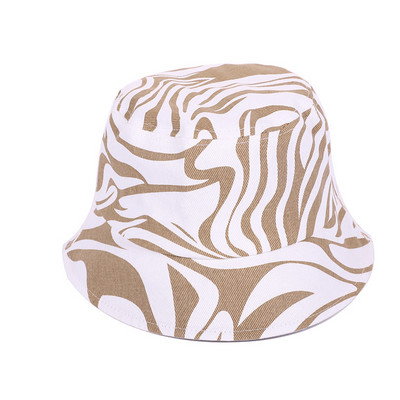 Unisex, odrasli muškarci, pamučni šešir s zebrastim uzorkom, ženski šeširi, ležerni ribolov, ribarski šeširi, kape, šeširi za zaštitu od sunca