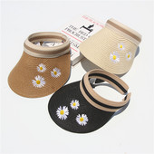 pălării de vară pălării de paie coadă de cal în aer liber de protecție împotriva soarelui șapcă transparentă pentru față, făcută manual, pălărie de femeie din rafie naturală de primăvară vară