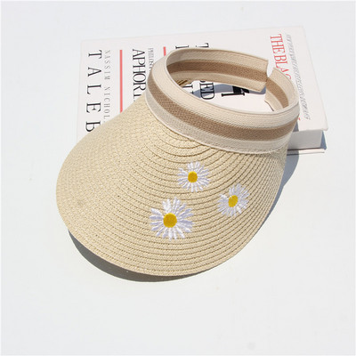 pălării de vară pălării de paie coadă de cal în aer liber de protecție împotriva soarelui șapcă transparentă pentru față, făcută manual, pălărie de femeie din rafie naturală de primăvară vară