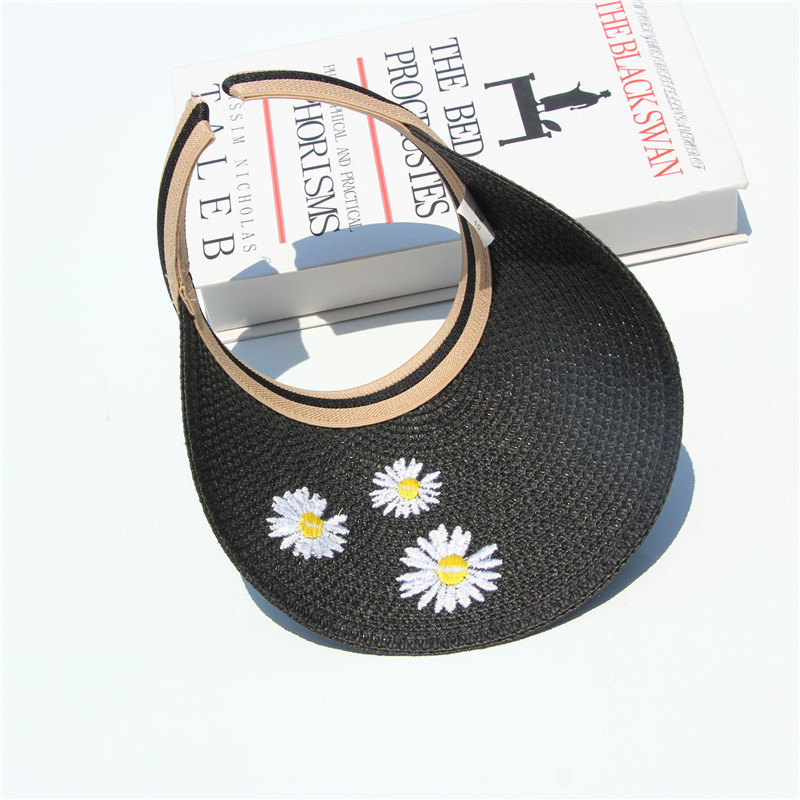 pălării de vară pălării de paie coadă de cal în aer liber de protecție împotriva soarelui șapcă transparentă pentru față, făcută manual, pălărie de femeie din rafie naturală de primăvară vară