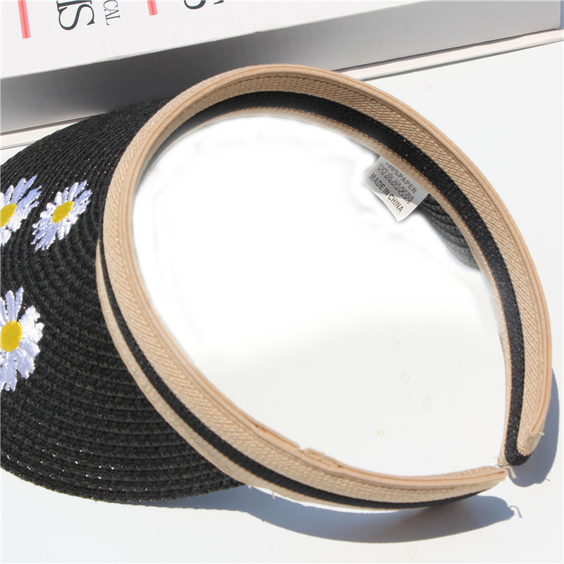 pălării de vară pălării de paie coadă de cal în aer liber de protecție împotriva soarelui șapcă transparentă pentru față, făcută manual, pălărie de femeie din rafie naturală de primăvară vară