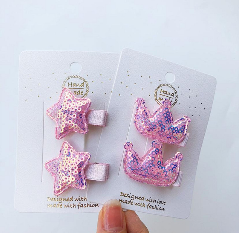 Agrafă de păr din piele PU pentru fete, strălucitoare, din pâslă, în formă de iepure, accesorii pentru ace de păr pentru copii, accesorii