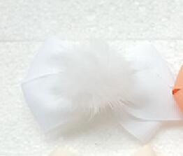 Djevojka 2,5 inčni krzneni pompon Mašnice za kosu Koješke Pom pom pokrivala za glavu slatki pomponi Ukosnice za kosu dodaci Ukosnice 1 par GR104