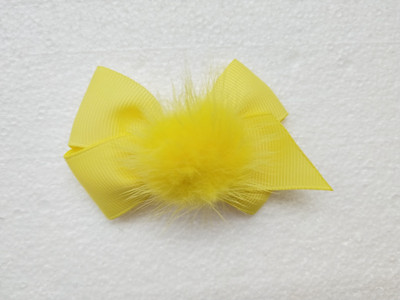 Djevojka 2,5 inčni krzneni pompon Mašnice za kosu Koješke Pom pom pokrivala za glavu slatki pomponi Ukosnice za kosu dodaci Ukosnice 1 par GR104